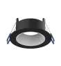 Noxion LED Spot Ares Dyp ring Svart - med Inner Sirkel Hvit | Utskjæring 68mm - incl. GU10 Fitting