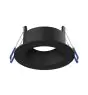 Noxion LED Spot Ares Dyp ring Svart - med Inner Sirkel Svart | Utskjæring 68mm - incl. GU10 Fitting