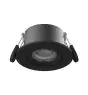 Noxion LED Spot Ares Firerated 6W 540lm 927-940 3CCT- Vippbar Svart| Utskjæring 68mm