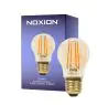 Noxion Lucent Lustre LED E27 Filament Rav 4.5W 400lm - 822 Ekstra Varm Hvit | Dimbar - Erstatter 35W