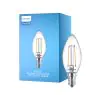 Philips Corepro LED Mignon E14 filament klar 2W 250lm – 840 kald hvit | erstatter 25W
