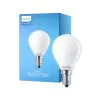 Philips Corepro LED Lustre E14 Ball matt 6.5W 806lm - 827 ekstra varm hvit | erstatter 60W