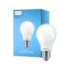 Philips Corepro LED Pære E27 Pære matt 8.5W 1055lm - 827 ekstra varm hvit | erstatter 75W
