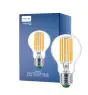 Philips MASTER LED Pære Ultra Efficient E27 Pære klar 5.2W 1095lm - 827 ekstra varm hvit | erstatter 75W