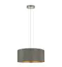 Eglo Pendel Lampe Maserlo Stål Sateng Nikkel | Egnet for 3x E27