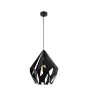 Eglo Pendel Lampe Carlton 5 Stål Svart | IP20 - Egnet for 1x E27 