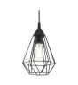 Eglo Pendel Lampe Tarbes Svart | IP20 - Egnet for 1x E27 
