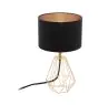 Eglo Bordlampe Carlton 2 Stål Kobber Svart | IP20 - Egnet for 1x E14 
