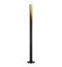 Eglo Gulvlampe Barbotto Stål Svart, Gull 4.5W 345lm - 830 Varm Hvit | Egnet for GU10