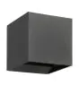 Eglo Veggbelysning Calpi 3 Aluminium Antrasitt Up & Down 2.8W 420lm - 830 Varm Hvit | IP54