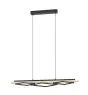 Eglo Pendel Lampe Boyal Tre Svart, Brun 42W 3500lm - 830 Varm Hvit | Dimbar