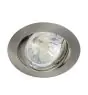 Any Lamp Innfelt Spot Rund Vippbar Aluminium | Utskjæring 75mm - GU5.3 sokkel