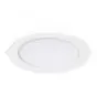 Noxion LED Downlight Slim V2.0 24W 2400lm 120D - 840 Kald Hvit | 225mm - Utskjæring 200mm - IP44 