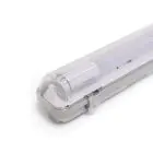 Noxion LED Lyslister Vanntett Armatur Poseidon V2.0 incl. 1x Noxion LED Lysrør T8 Standard Output 7.5W 900lm - 865 Daglys | 60cm