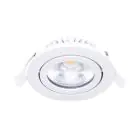 Noxion LED Vippbar Slim Spot Hvit 6W 550lm - 930 varm hvit | Utskjæring 75mm - IP54 - beste fargegjengivelse 