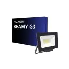 Noxion LED Flomlys Beamy G3.1 Svart 30W 3300lm 110D - 840 Kald Hvit | IP65 - Symmetrisk 