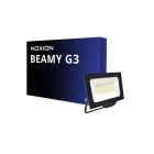 Noxion LED Flomlys Beamy G3.1 Svart 50W 5500lm 110D - 830 Varm Hvit | IP65 - Symmetrisk 