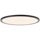 Brilliant Tuco Taklampe Plast Svart Hvit 32W 3900lm - 830-865 CCT | 500mm - Fjernkontroll Dimbar