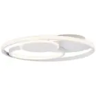 Brilliant Runda Taklampe Metall Silicone Hvit 45W 5200lm - 830-865 CCT | 500mm - Fjernkontroll Dimbar