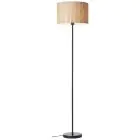Brilliant Stående Lampe Wimea Metall Svart Beige | 380mm - Egnet for 1x E27
