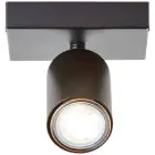Brilliant Jello Taklampe Metall Matt Svart 4.5W 345lm - 830 Varm Hvit | Inkl. 1x GU10