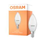 Osram LED Star Classic E14 Mignon Matt 4.9W 470lm - 840 Kald Hvit | Erstatter 40W