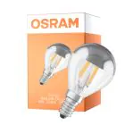Osram Classic LED E14 Ball Filament Klar 4W 350lm - 827 Ekstra Varm Hvit | Erstatter 31W