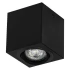 Ledvance Surface Spot Torget Svart| 80mmx80mm - Egnet Til  GU10