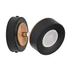 Ledvance LED Decor Spot Pluto Stål Svart 4.8W 300lm - 830 Varm Hvit