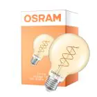 Osram Vintage 1906 LED E27 Globe Filament Twist Gull 8W 806lm - 922 Ekstra Varm Hvit | Beste Fargegjengivelse - Dimbar - Erstatter 60W