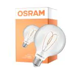 Osram Vintage 1906 LED E27 Globe Filament Klar 7.2W 806lm - 927 Ekstra Varm Hvit | Beste Fargegjengivelse - Dimbar - Erstatter 60W