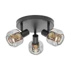 Ledvance LED Decor Spot Firefly Stål Rund Svart 8.4W 750lm - 827 Ekstra Varm Hvit | Dimbar