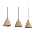 Ledvance LED Pendel Lampe Decor Rotting Lineær Brun | Egnet for 3x E27