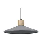 Ledvance Decor Betong/Stål/Tre Pendel Lampe 320 Mørk Grå | Egnet for E27