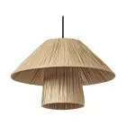 Ledvance Decor Bamboo Papir/Stål Hut 400 Brun | Egnet for E27