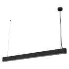 Ledvance LED Office Line Cuboid Tak Svart 42W 4400lm - 840 Kald Hvit | 3-Trinn Dimbar 