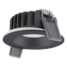 Ledvance LED spot Air Fix Aluminium svart 6W 480lm 36D - 927 ekstra varm hvit | Utskjæring 68mm - IP65 - beste fargegjengivelse - dimbar