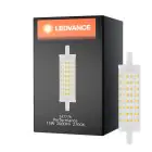 Ledvance Performance LED R7s Dobbelt Ended 118mm klar 15W 2000lm - 827 ekstra varm hvit | erstatter 125W