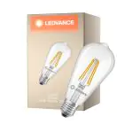 Ledvance Classic LED Edison E27 Pære Filament Klar 3.8W 806lm - 827 Ekstra Varm Hvit | Erstatter 60W