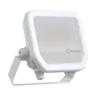 Ledvance LED Flomlys Aluminium Hvit 17W 2400lm 100D - 865 Daglys | IP66 - Symmetrisk