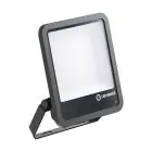 Ledvance LED Flomlys Aluminium Svart 133W 20000lm 100D - 840 Kald Hvit | IP66 - Lyssensor - Symmetrisk