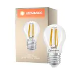 Ledvance Classic LED E27 Pære Filament Klar 3.4W 470lm - 827 Ekstra Varm Hvit | Dimbar - Erstatter 40W