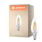 Ledvance Classic LED E14 Mignon Filament Klar 5.9W 806lm - 827 Ekstra Varm Hvit | Erstatter 60W