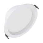 Ledvance LED Downlight Comfort Opal Aluminium Hvit 18W 2160lm 180D - 930-940 CCT | 160mm - Utskjæring 150mm - IP44 - Beste Fargegjengivelse - Zigbee Dimbar 