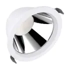 Ledvance LED Downlight Comfort Aluminium Hvit 18W 2160lm 55D - 930-940 CCT | 160mm - Utskjæring 150mm - IP44 - Beste Fargegjengivelse - UGR