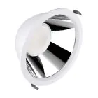 Ledvance LED Downlight Comfort Aluminium Hvit 42W 5000lm 55D - 930-940 CCT | 265mm - Utskjæring 250mm - IP44 - Beste Fargegjengivelse - UGR