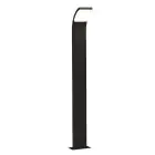 Ansell LED Sokkelampe Senza Grafitt 6.5W 406lm - 830 Varm Hvit | 100cm - IP54