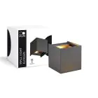 D'Lite Veggbelysning Elingen Svart Up & Down 4.9W 480lm - 830 Varm Hvit | IP65