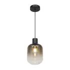 D'Lite Pendel Lampe Leffinge Smokey Glass | Egnet Til 1x E27
