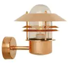 Nordlux Blokhus Veggbelysning Kobber og Glass Kobber | IP54 - Egnet for E27
